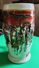 VINTAGE BUDWEISER HOLIDAY STEIN "SUNSET AT THE STABLES" CLYDESDALES 2006 CS670