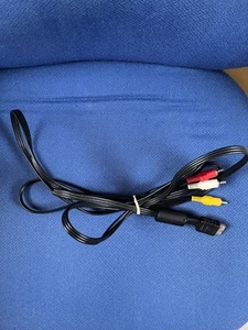 Sony PlayStation OEM AV Cable Composite RCA PS1 PS2 PS3 - FAST POST - Genuine - Picture 1 of 1