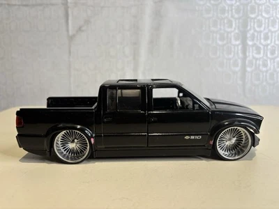 Chevy S-10 Jada Toys 2000 Dub City -Incompleto- Negro Escala 1:24 Foto 1 de 4