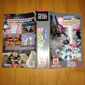 PIXEL HEART NEO GEO AES BANG BANG BUSTERS ORIGINAL AUTHENTIC INSERT ONLY RARE
