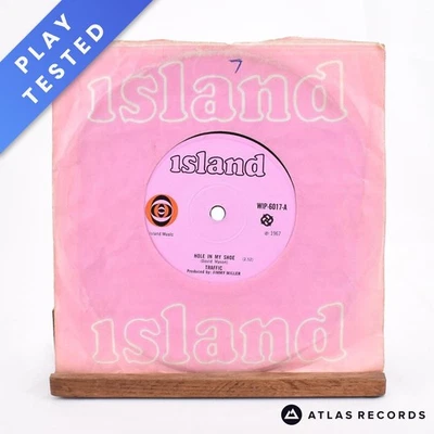Traffic - Hole In My Shoe / Smiling Phases - 7" Vinyl Record - VG/VG+ - Image 1 of 4