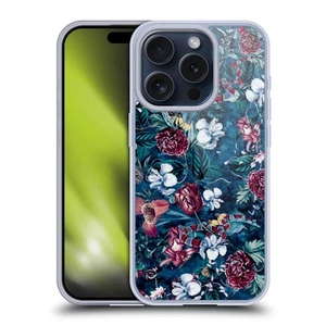 OFFICIAL RIZA PEKER NIGHT FLORAL SOFT GEL CASE FOR APPLE iPHONE PHONES - Picture 1 of 15
