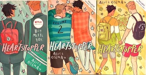Heartstopper Volume 1 2 3 by Alice Oseman NETFLIX  LGBTQIA  Paperback  NEW - Picture 1 of 14