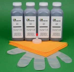 Kit de recarga de cuatro tóner Pitney Bowes Imagistics 484-5. Recarga de cartucho By Easy - Imagen 1 de 1