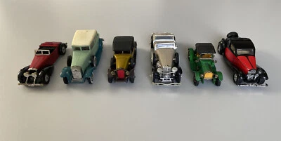Konvolut 6 Models of Yesteryear, 3 Matchbox, 1 Solido,  1 Rio, 1 Bugatti - Bild 1 von 4