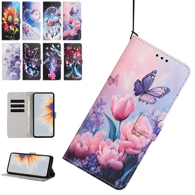Wallet Case For Samsung Galaxy S25 S24 S23 S22 S21 S20 + Leather Card Flip Cover - Image 1 of 4