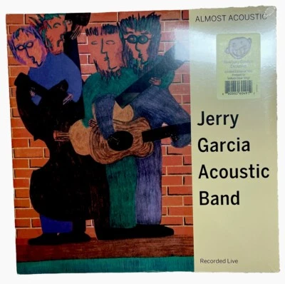 Almost Acoustic by Jerry Garcia Clear Vinyl 2 LP Only 500 Made!  STILL SEALED! - Image 1 of 2