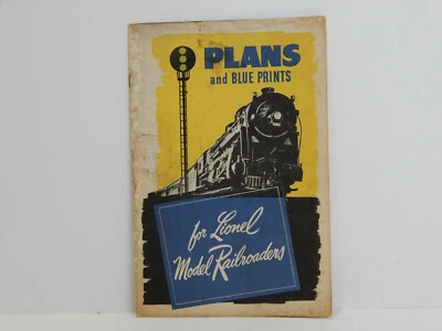 LIONEL Postwar 1945 Vintage Plans And Blue Prints For Lionel Model Railroaders - Image 1 of 4