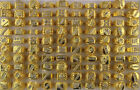 Mens Jewelry Wholesale Bulk Lots 32Pcs Full Rhinestone Mixed Gold Plated Rings