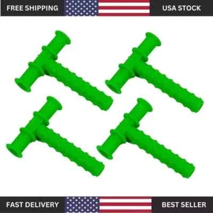 4x Chewy Tube - Green Knobby -ASD Autism ADHD SEN Sensory Chew for Children - Picture 1 of 4