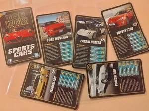 2021 Top Trumps SPORTS CARS🚙 used (you pick) cards Free Shipping - Picture 1 of 20