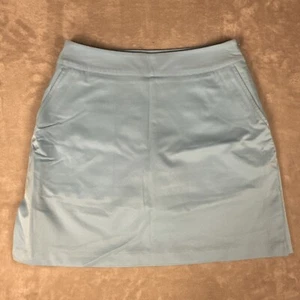 Adidas Golf Tennis Skort Women Size 2 Small Blue Athleisure Pickleball Pockets - Picture 1 of 14