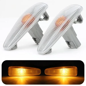 Luz de señalización lateral de señal de giro para guardabarros de 2 piezas para Mitsubishi Lancer Outlander RVR ASX - Imagen 1 de 11