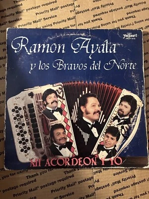 Ramon Ayala Y Los Bravos Del Norte Frlp-1515 Mi Acordeon Y Yo Foto 1 de 2