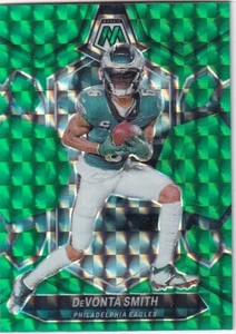 2024 Panini Mosaic NFL No. 179 DeVonta Smith Green Mosaic Prizm - Picture 1 of 2