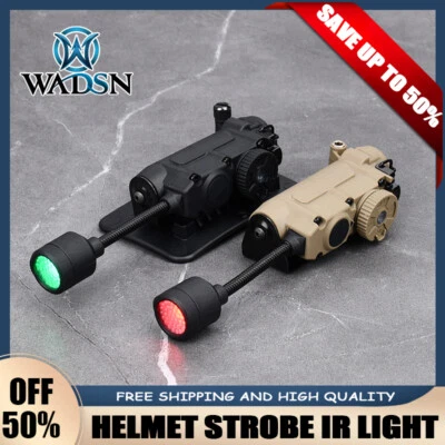 Sidewinder STALK Helmlampe rot/grün/blau weiß Licht IR+IFF HELMLAMPE - Bild 1 von 4