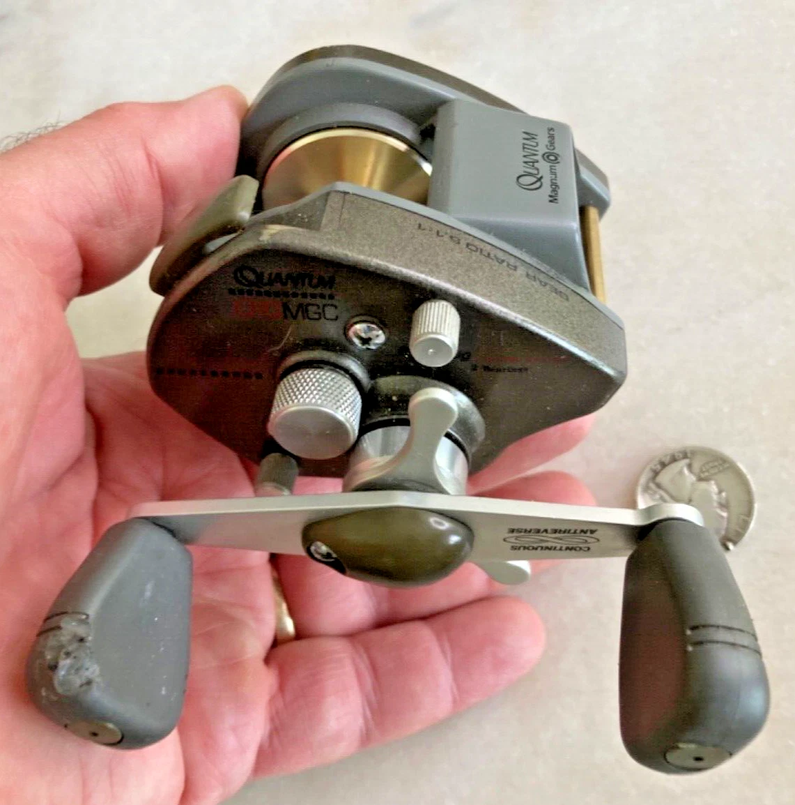 Quantum Baitcast Reel 5.1: 1 Gear Ratio Fishing Reels for sale | eBay