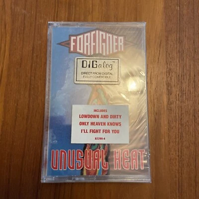 Foreigner Unusual Heat 1991 Sealed Cassette - Image 1 of 3