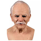 Smiling Latex Old Man Mask Male Disguise Halloween Cosplay Headgear Party Masks