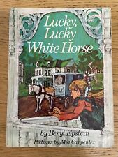 Lucky, Lucky White Horse | Beryl Epstein | PB 1965 Scholastic | Commonwealth Ed