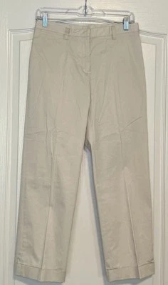 Jones New York Country Khaki Pants Women’s Size 6 Cropped NEW - Image 1 of 4