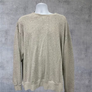 Orvis XXL 2XL Sweatshirt Light Tan Crew Neck Casual Relaxed Fit - Picture 1 of 8