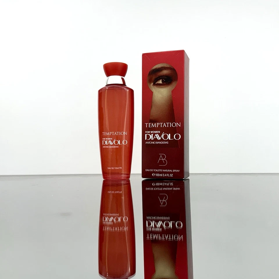 Antonio Banderas TEMPTATION DIAVOLO para mujer 3,4 OZ eau de parfum spray descontinuado (bo08 Foto 1 de 1