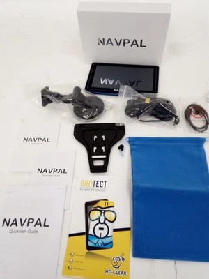 Navpal GPS Satellitennavigation 7 Zoll Konvolut mit Zubehör  - Bild 1 von 4