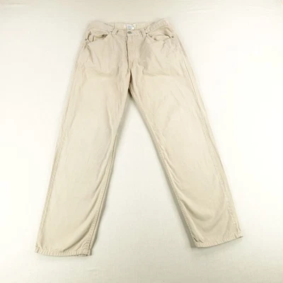 Pantalones de mezclilla vintage Banana Republic para hombre 34x32 caqui resistentes safari años 90 al aire libre Foto 1 de 4