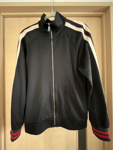 Gucci Uomo Nero Maglia Tecnica Track Jacket S Usatoo