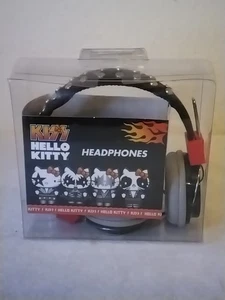 Rare!! Sanrio Hello Kitty KISS Headphones NEW in box! - Picture 1 of 6
