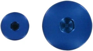 Works Connection Engine Plugs-Blue for 2006-2007 Yamaha YFZ450 Bill Balance - Picture 1 of 2