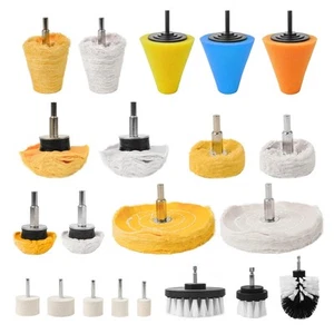 Aluminum Wheel Polishing Kit for Drill Buffing Car Motorcycle... - Picture 1 of 7