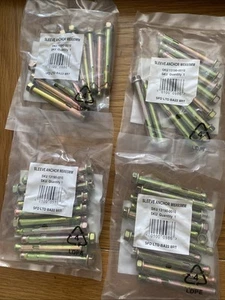 HÜLSENANKERSCHRAUBEN M8 X 65 mm. 4 Packungen à 10 Stück. Neu . Gratis Versand - Bild 1 von 4