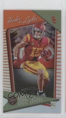 2022 Legacy Under the Lights Premium Edition Mini Orange Drake London Rookie RC - Image 1 of 2