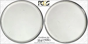 Mint ERROR: ND No Date Silver Proof T-2 US Commemorative $1 Planchet. PCGS MS61. - Picture 1 of 11