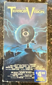 Terrorvision VHS Rare Lightning Video Terror Vision Cult Horror 1986 - Imagen 1 de 4