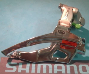 Shimano Deore XT M751 31.8MM MTB Front Derailleur-NEW/NOS-BP/BS-3x8/9-Spd-Mint+ - Picture 1 of 8