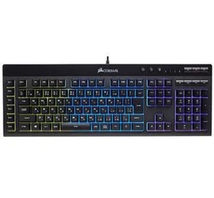 Corsair K55 RGB Backlit Japanese Gaming Keyboard 108-Key Used/Good condition - Picture 1 of 2