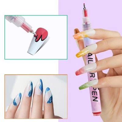 12Colors Nail Art Pens Set Nail Art Graffiti Pen DIY NE Painting Nail L9P9 - Image 1 of 4