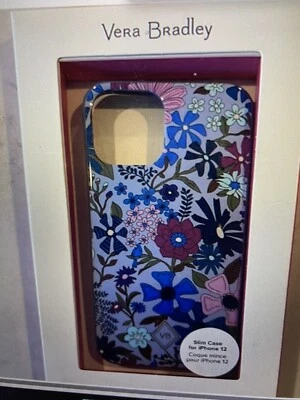 Vera Bradley Protective Slim Phone Case for iPhone 12 “Bengal Lily” New in Box — 第 1/4 张图片