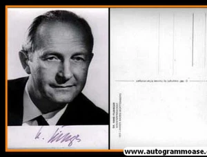 Autógrafo Politik | CDU | Hans FILBINGER | Años 60 (Retrato SW) 1 - Imagen 1 de 1