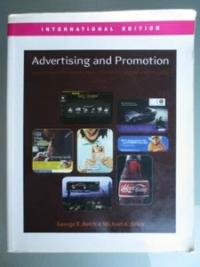 ADVERTISING AND PROMOTION 6TH ED -INTERNATIONAL EDITION - GEORGE & MICHAEL BELCH - Picture 1 of 7