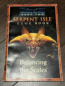 Ultima VII Part Two Serpent Isle Clue Book Balancing the Scales - Picture 1 of 2