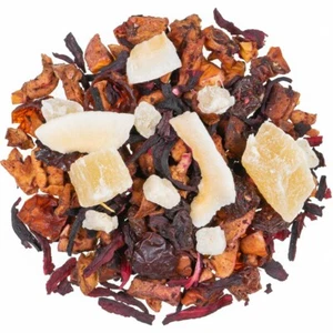 Té de frutas "Pina colada" - manzana piña chips de coco - té suelto en diferentes cantidades - Imagen 1 de 7