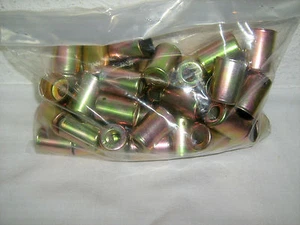ACCESORIOS DE AIRE ACONDICIONADO BEADLOCK, CRIMPADO #6 FÉRULAS PARA MANGUERA DE BARRERA ESTÁNDAR #6 PAQUETE/40 piezas - Imagen 1 de 2