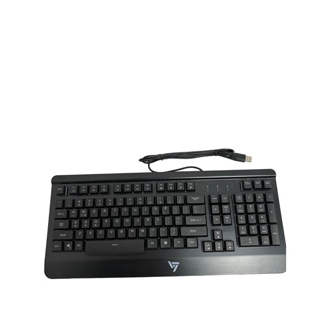 Teclado USB VictSing, Teclado de Computador Com fio, Teclado de Jogos de  Luz de Fundo com Painel de Metal, Teclado Silencioso para PC/Mac Game,  Digitação de Escritório, em Promoção é no Buscapé