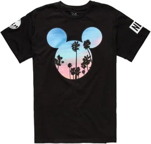 Neff Men's Palms Mickey Mouse Prime T-Shirt Casual Tee Black Size Medium New - Picture 1 of 1