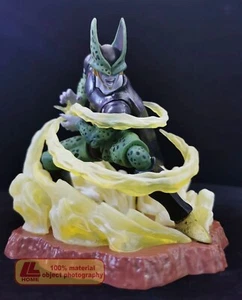 Anime Dragon Ball Z Final Form Perfect Cell Kamehameha Figure Statue Toy Gift - Picture 1 of 4