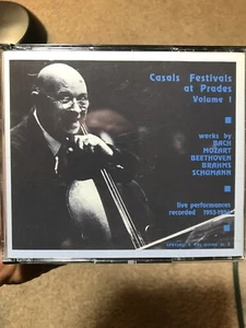 Casals Festivals at Prades, Vol.1  (CD, Dec-1991, 4 Discs, Music & Arts) - Bild 1 von 2